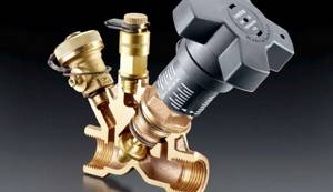 balancing valve for heating