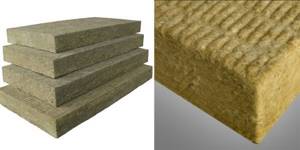 Basalt wool has the highest sound insulation