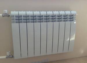 Bimetallic radiator