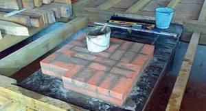 Do-it-yourself large Dutch heating stove without a stove