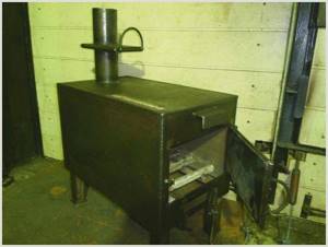 DIY potbelly stove