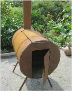 DIY potbelly stove