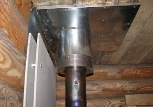 how to wrap a chimney pipe to prevent fire