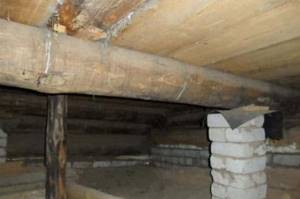 How to insulate the underground in a wooden house