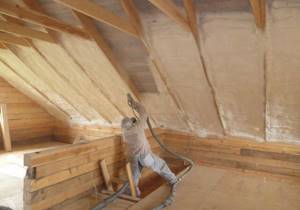 how to insulate attic walls from the inside