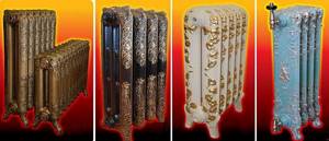 Cast iron radiators made in Russia from the RetroStyle campaign