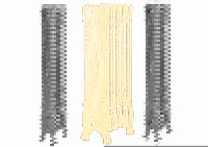 cast iron radiators of modern design (main key)