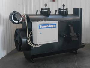 Quite popular in the modern market is the waste oil boiler Teploterm.