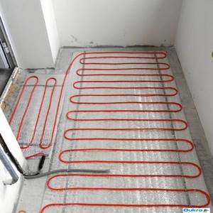 Electric underfloor heating cable system