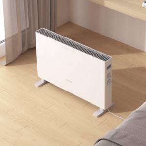 An electric convector heater does not require the creation of a heating circuit from pipes
