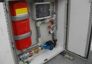 electric boiler with heating pump