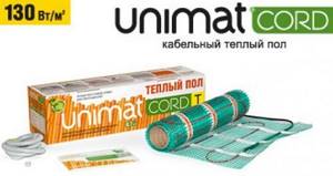 Energy-saving heated floor UNIMAT