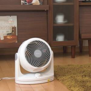 If the fan heater is equipped with a rotation device, the room warms up faster