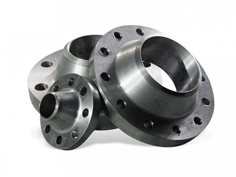 Flanges of different diameters