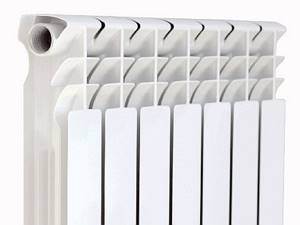 Photo - Aluminum heating radiators
