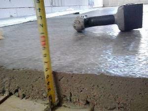 Photo - Optimal screed for warm water floors