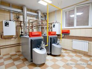 gas boiler room