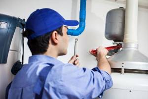 Gas boiler rooms should only be serviced by qualified personnel