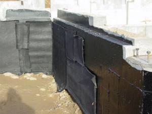 waterproofing walls from inside the room materials