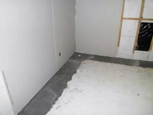 waterproofing walls from inside the room