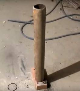 гидрострелка из металлической трубы