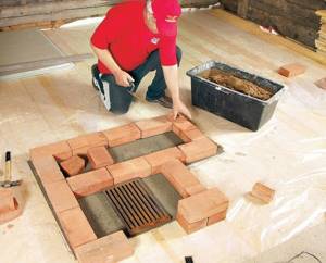 clay for stoves and fireplaces