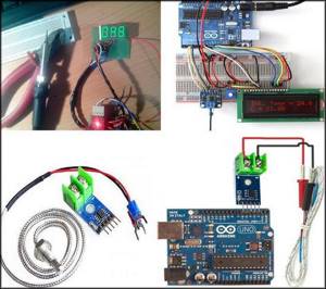 Ready-made homemade products on Arduino with a thermocouple