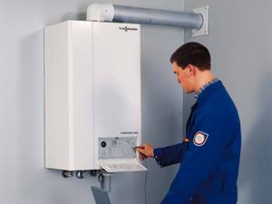 Boiler safety group in the heating system