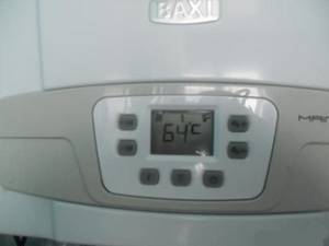 How to set a Baxi boiler to economical mode