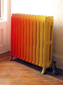 How to determine the threads on a cast iron radiator