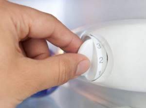 how to adjust the thermostat on a refrigerator
