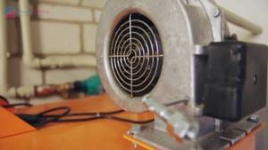 how to fix a gas boiler fan