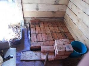 How to put a firebox on a brick stove