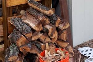 как растопить печь дровами