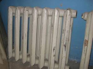 how to disassemble a cast iron radiator