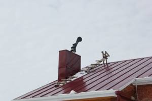 How to make a weather vane deflector with your own hands