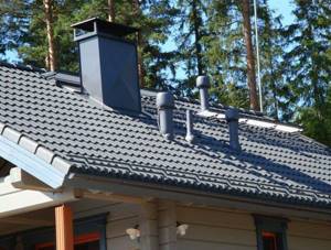 How to make a ventilation passage through the roof: arranging a roof penetration