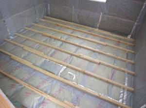 How to insulate a frame house with mineral wool