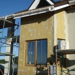 How to insulate a brick wall from the outside with mineral wool