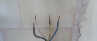 What cable is needed to connect a house to a 15 kW electrical network?
