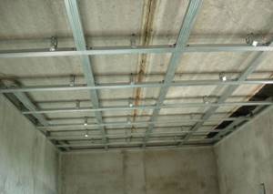 Ceiling mounting frame