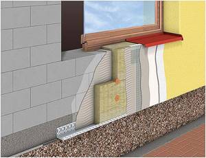Pictures upon request Choosing a material for insulating a window sill: mineral wool