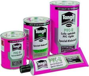 Adhesive for plastic pipes