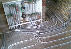 manifold unit for heated floors