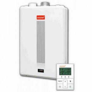 Arderia boiler with thermostat
