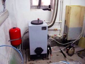 DIY heating boiler