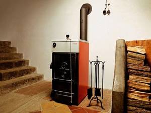 Gas-wood boilers are compact in size