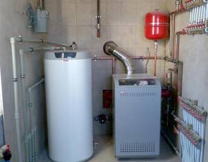 Efficiency of heating boilers