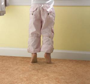 Semi-commercial linoleum “Force” from Tarkett with a protective layer of 0.7 mm