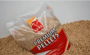 Small packaging of the finest white pellets